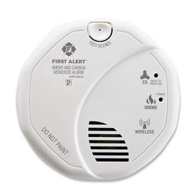 First Alert Wireless Interconnect Battery-Operated Photo Smoke and Carbon Monoxide Combination Alarm