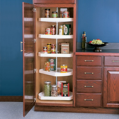 Knape & Vogt 5-Tier Plastic D-shape Cabinet Lazy Susan in the Lazy Susans department at Lowes.com