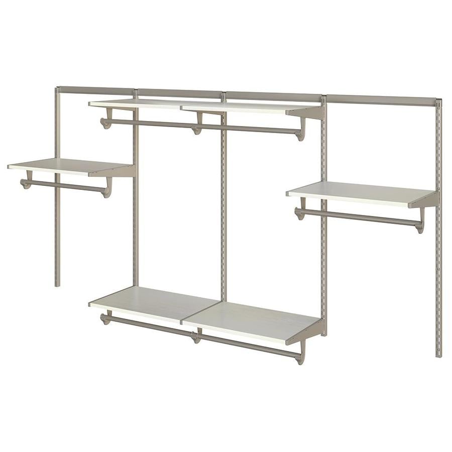 Write a Review about Knape & Vogt Closet Culture 8-ft to 8-ft x 16-in Champagne Nickel Wire Closet Kit at Lowes.com