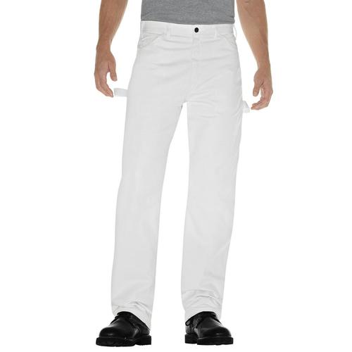 Dickies Painters White Canvas Work Pants (32 x 30) in the Work Pants department at