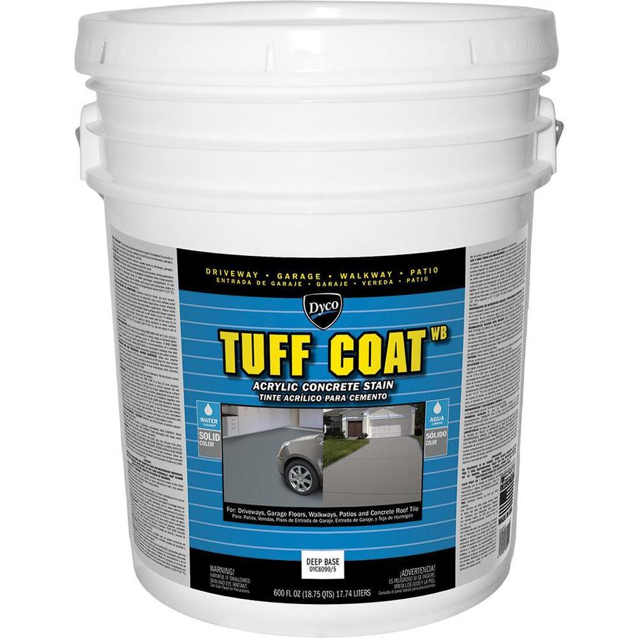 Dyco Paints Tuff Coat Tintable Deep Base Solid Concrete Stain 600fl oz