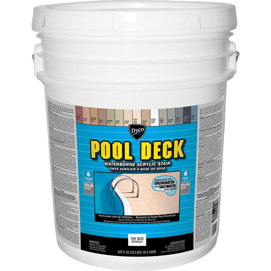 Dyco Pool Deck Color Chart