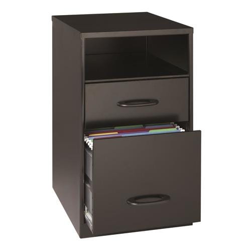 Office Designs Black 2 Drawer File Cabinet At Lowes Com