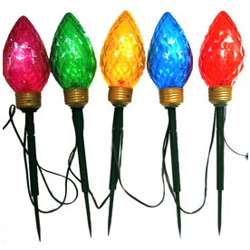 holiday living 5 marker multicolor incandescent electrical outlet bullb christmas pathway markers - Solar Christmas Pathway Lights holiday living 5 marker multicolor incandescent electrical outlet bullb christmas pathway markers - Solar Christmas Pathway Lights