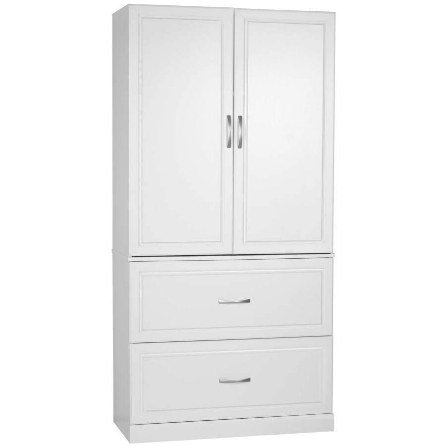 Ameriwood White Aquaseal Armoire At Lowes Com