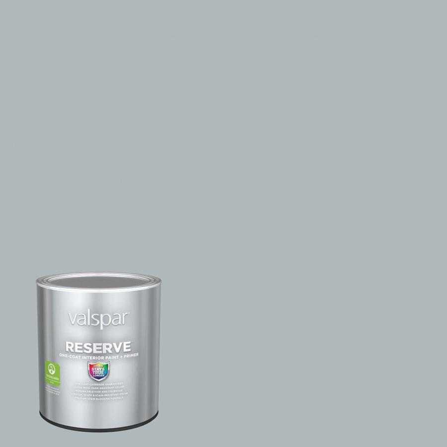 Valspar Reserve Satin Grey Brook 5001-1b Interior Paint (1-Quart) In ...