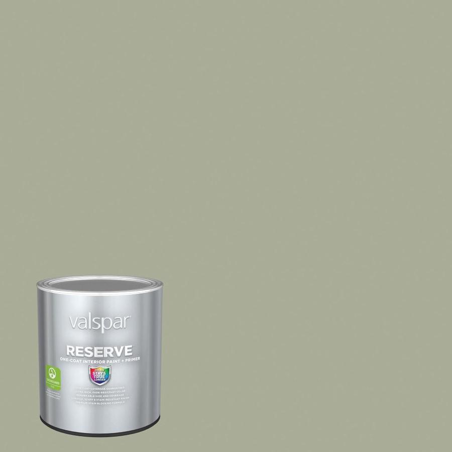 Valspar Reserve Flat Clary Sage Hgsw3245 Interior Paint (1-Quart) in