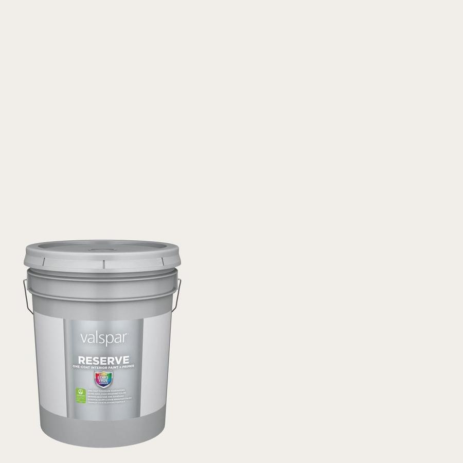 Valspar Reserve Flat Swiss Coffee 700216 Interior Paint (5Gallon) in