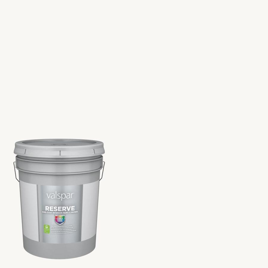 Valspar Reserve SemiGloss Ultra White 700624 Interior Paint (5Gallon