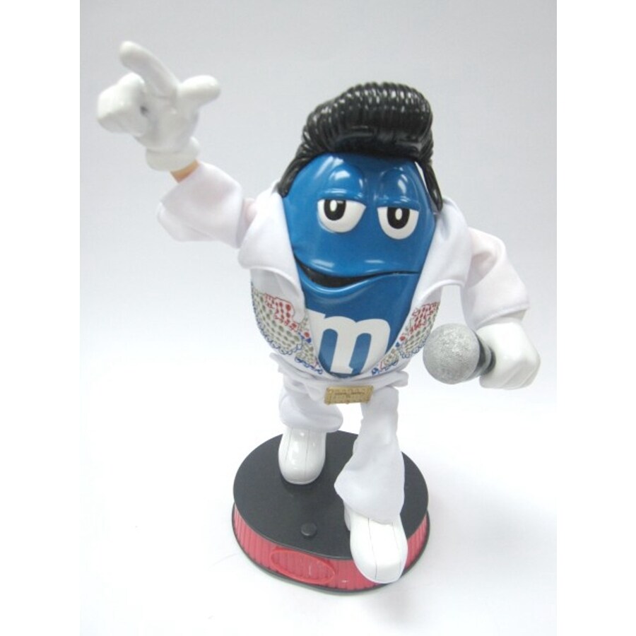 ELVIS Blue M&M Animation Figurine at