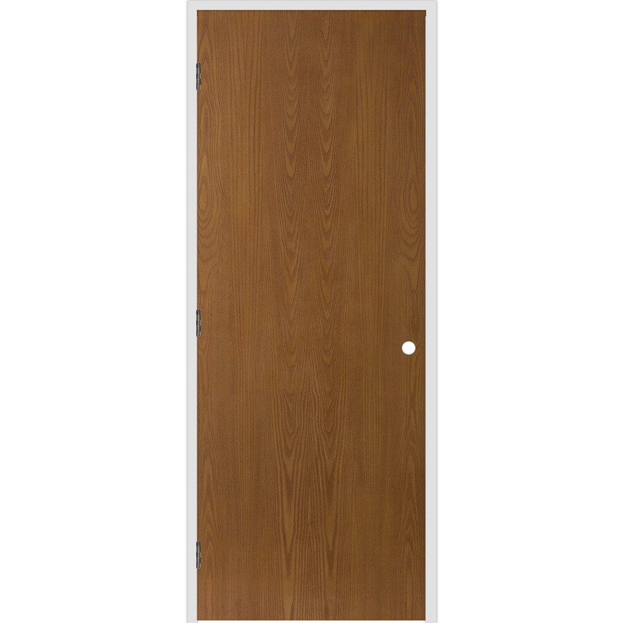 Reliabilt Unfinished Veneer Oak Pre Hung Door Common 36 In X