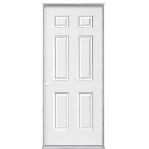 Masonite 36in x 80in Steel RightHand Inswing Primed Fire Rated