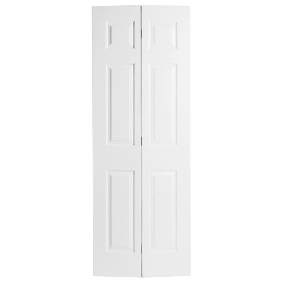 ReliaBilt 36" x 78" 6-Panel Hollow Composite Interior Bifold Door at