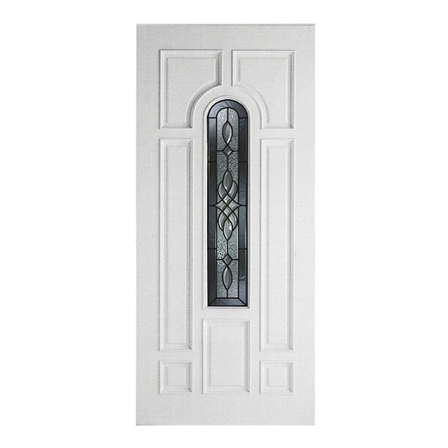 ReliaBilt 371/4"W CenterArch Fiberglass Entry Door Unit at