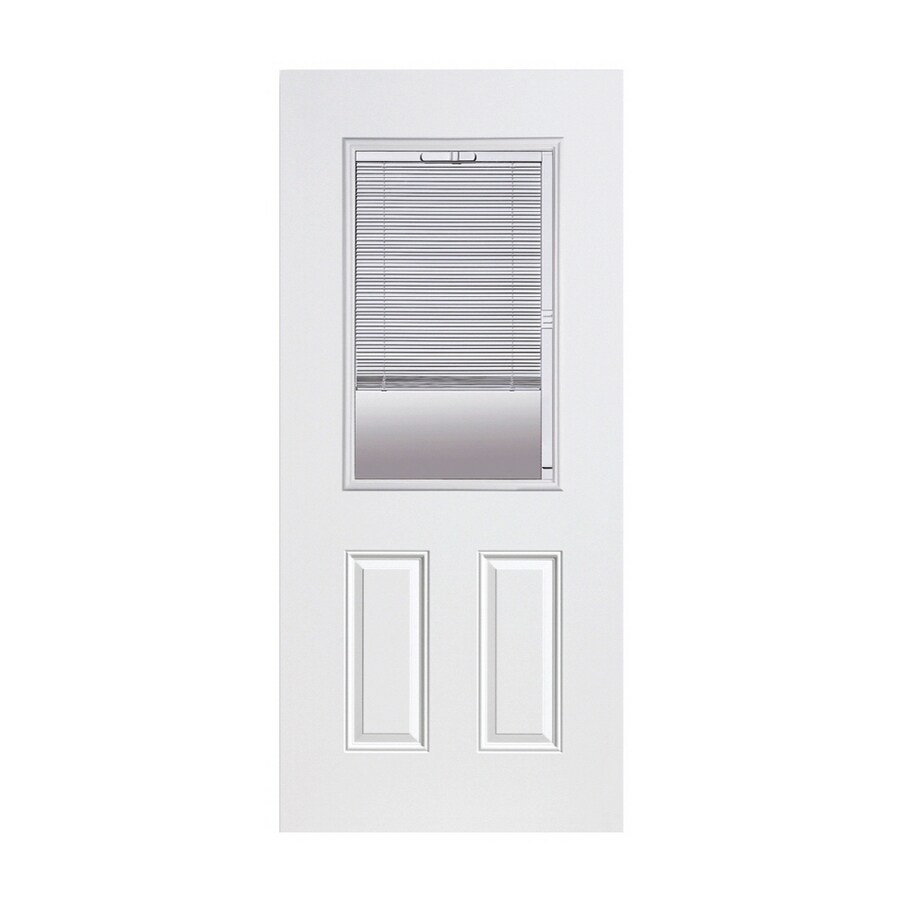 Reliabilt 36 Right Hand 2 Panel No Brick Mould Steel Entry Door