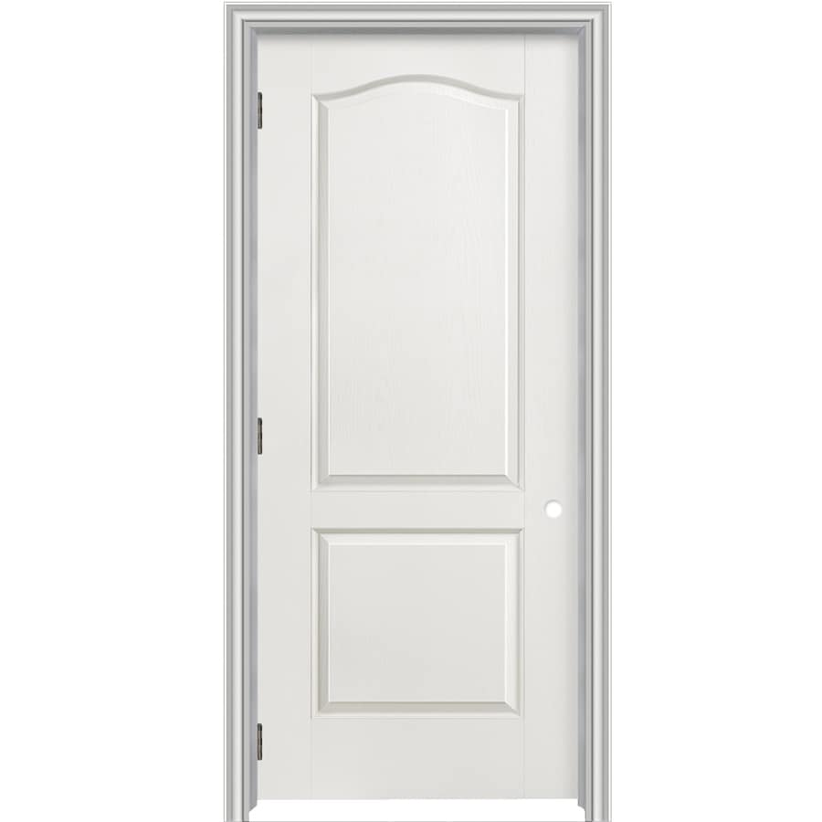 ReliaBilt Prehung Hollow Core 2-Panel Arch Top Interior Door (Common ...