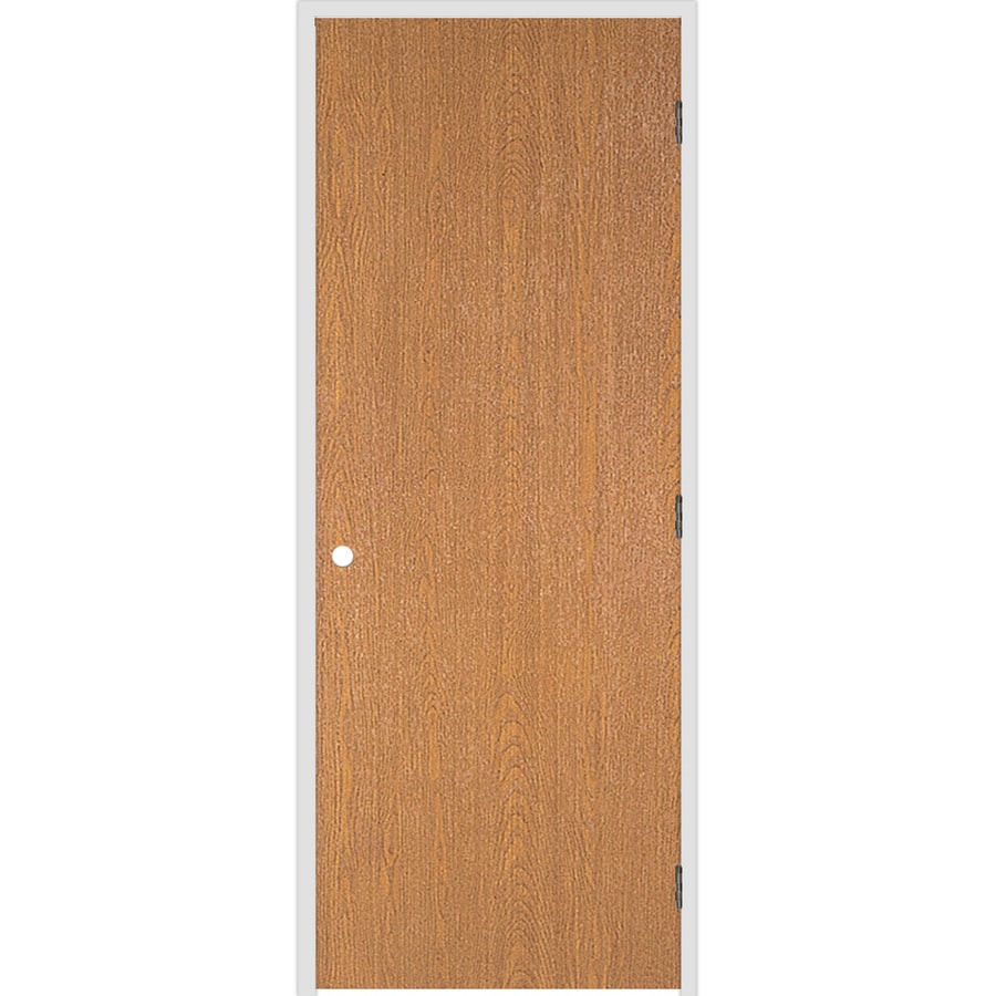 Reliabilt Unfinished Veneer Lauan Pre Hung Door Common