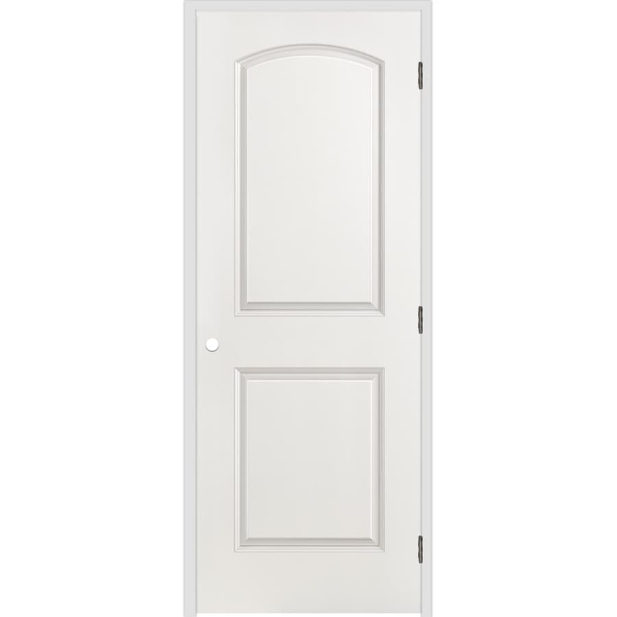 Reliabilt Pre Hung Doors Primed 2 Panel Round Top Hollow Core