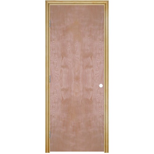 ReliaBilt Classics 30in x 80in Hollow Core Unfinished Birch Veneer