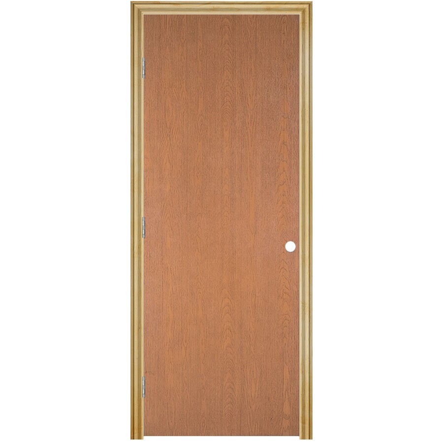 Reliabilt Pre Hung Doors Unfinished Flush Hollow Core Veneer