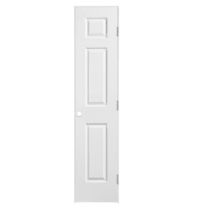 Traditional Primed 6 Panel Hollow Core Molded Composite Pre Hung Door Common 18 In X 80 In Actual 19 5 In X 81 5 In