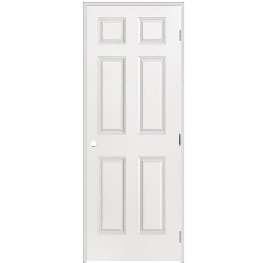 Masonite Traditional Primed 6 Panel Hollow Core Molded Composite