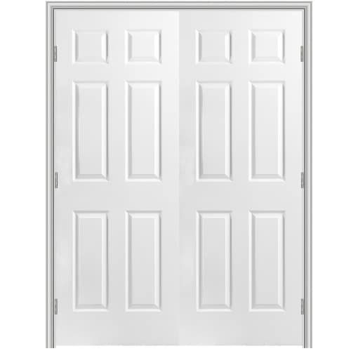 Masonite Traditional Primed 6 Panel Hollow Core Molded Composite