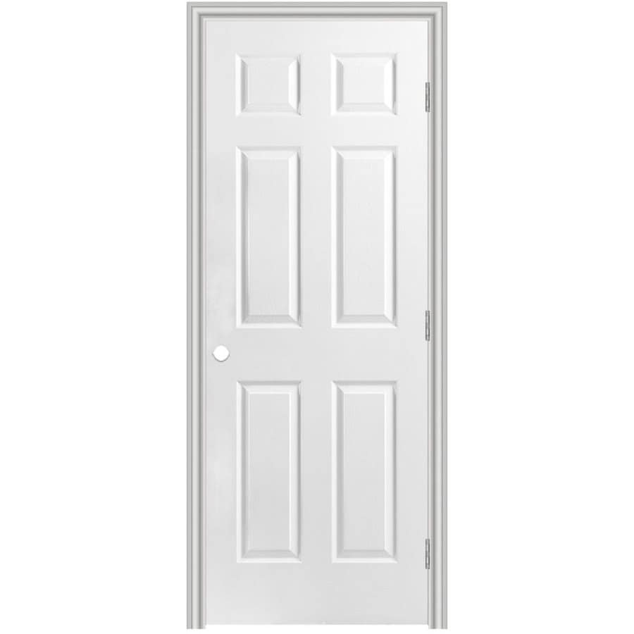Masonite Traditional Primed 6 Panel Hollow Core Molded Composite