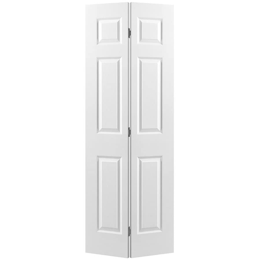 Masonite Bifold and Closet Doors (Primed) 6-Panel Molded Composite