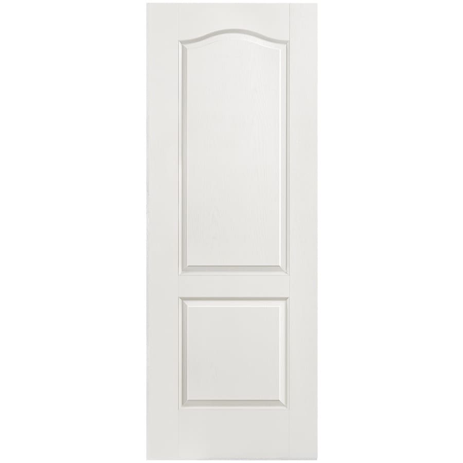 Masonite Traditional 2-Panel Arch Top Hollow Core Molded Composite Slab Door (Common 36-in x 80-in; Actual 36-in x 80-in)