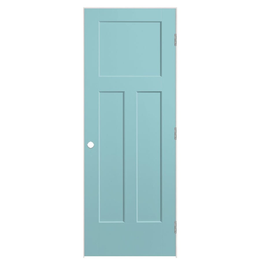 Masonite Winslow Sea Mist 3 Panel Craftsman Hollow Core Molded