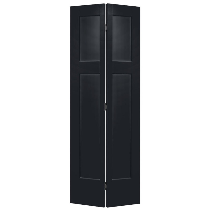 Masonite Winslow Midnight 3-Panel Craftsman Molded Composite Bifold ...