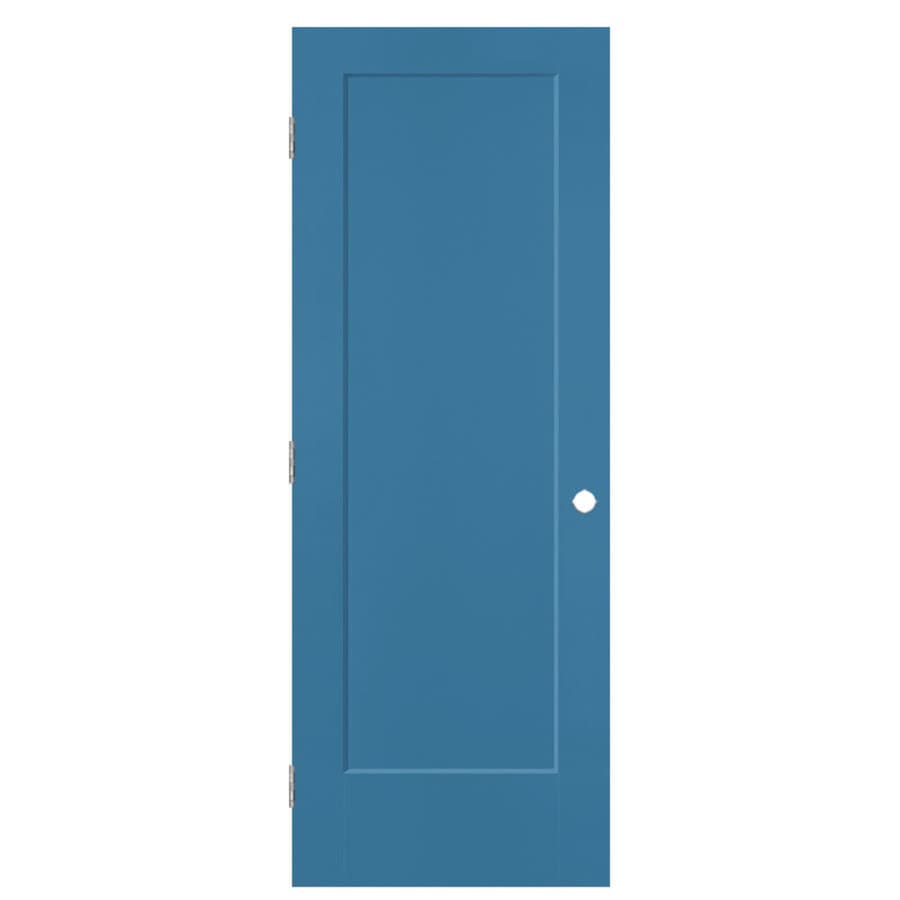 Masonite Blue Heron 1 Panel Square Hollow Core Molded Composite Masonite Blue Heron 1 Panel Square Hollow Core Molded Composite Single Pre Hung Door Common 32 In X 80 Actual 33 5 81