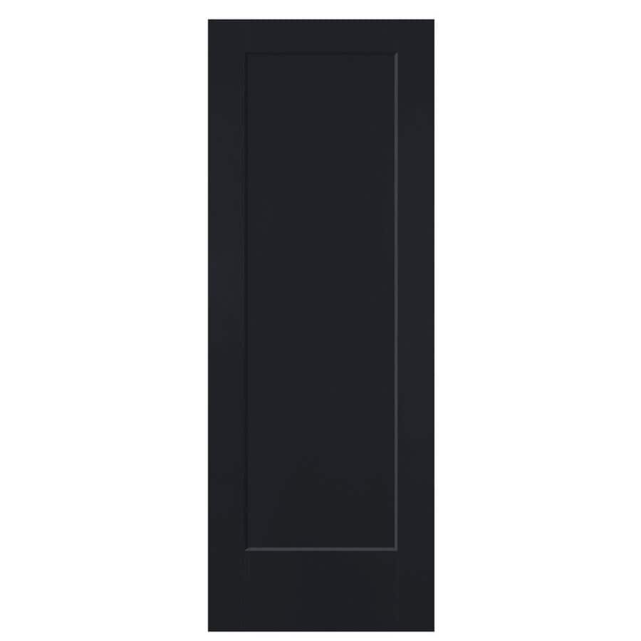 Masonite Lincoln Park Midnight 1-Panel Hollow Core Molded Composite Slab Door (Common: 28-in x 80-in; Actual: 28-in x 80-in)