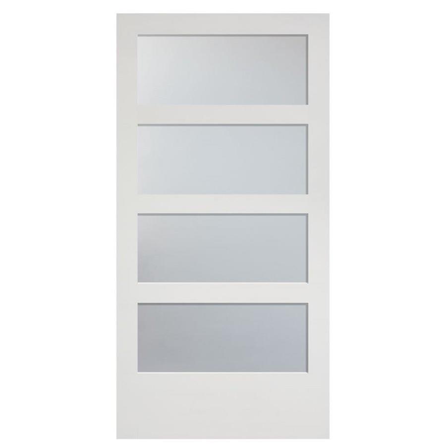 Masonite Primed Mdf Barn Door Common 42 In X 84 Actual Masonite Primed Mdf Barn Door Common 42 In X 84