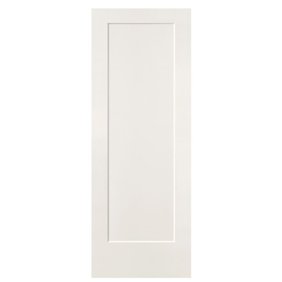 Masonite Lincoln Park 1-Panel Square Solid Core Molded Composite Slab Door (Common 30-in x 80-in; Actual 30-in x 80-in)