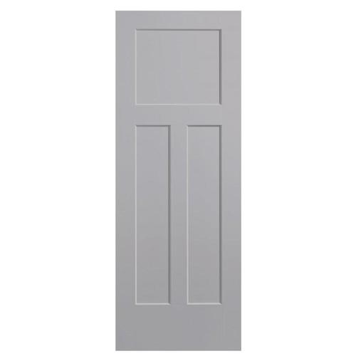 Masonite Slab Doors 36in x 80in Driftwood 3Panel Craftsman Solid