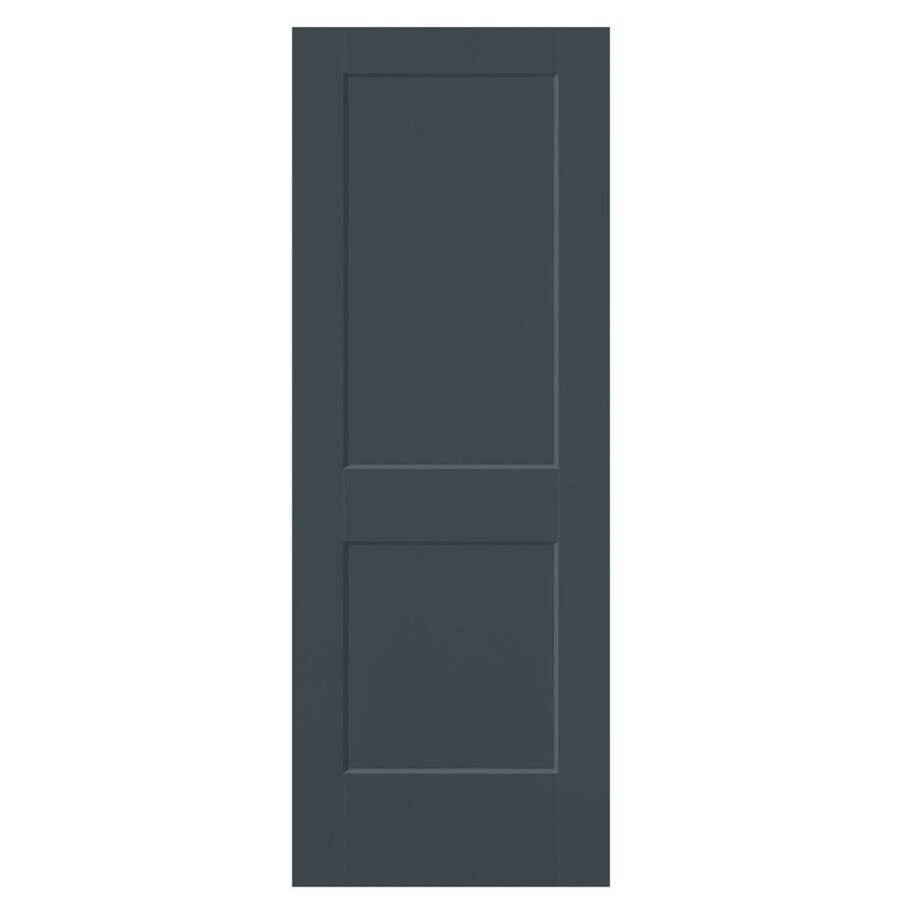 Masonite Logan Slate 2 Panel Square Solid Core Molded Composite