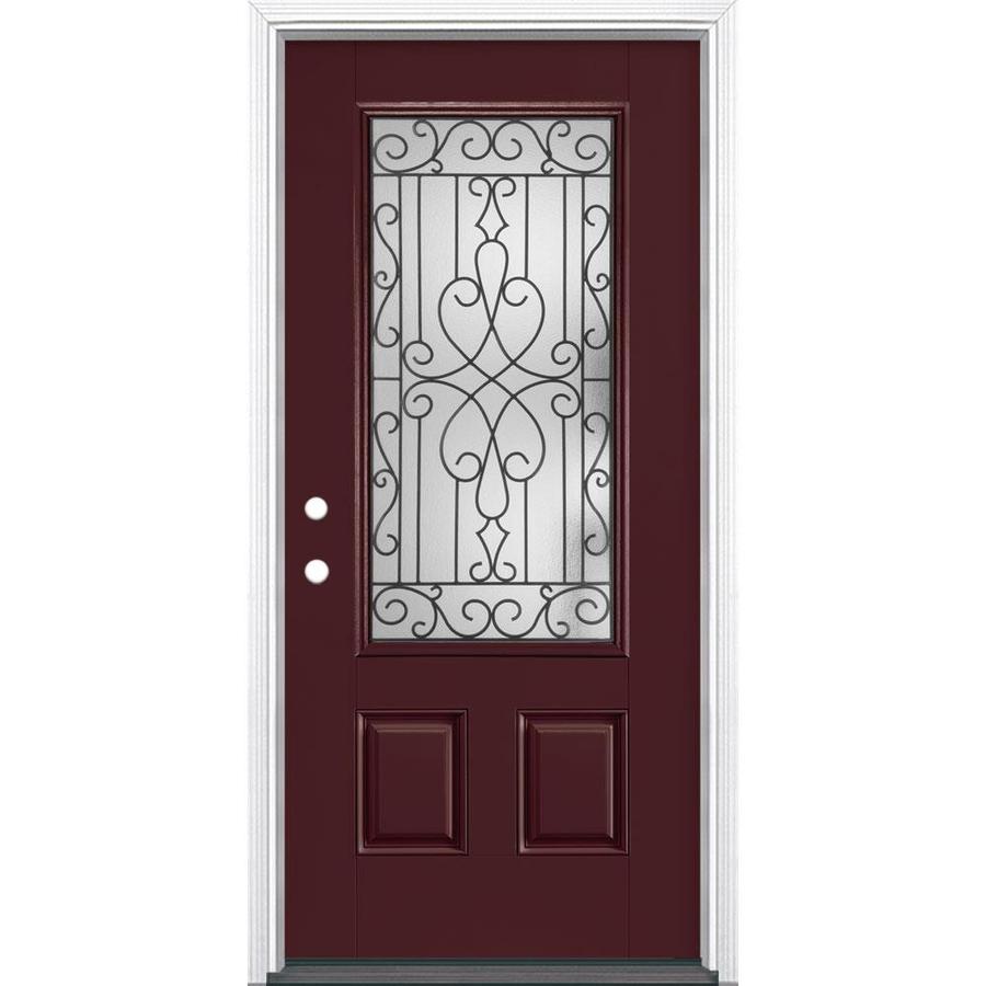 Masonite Wyngate 3 4 Lite Decorative Glass Right Hand Inswing