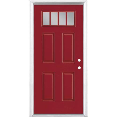 Fiberglass Doors With Plain Glass - Exterior Doors - The Home Improvement Outlet