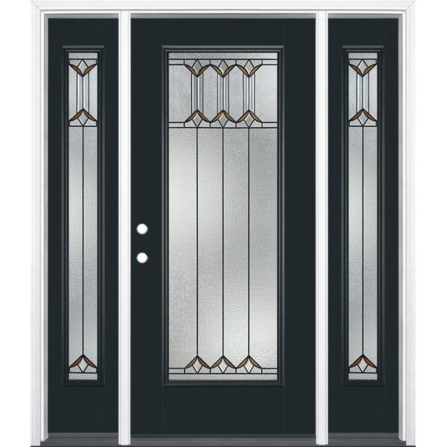 Masonite Park Hill Full Lite Decorative Glass Right Hand Inswing