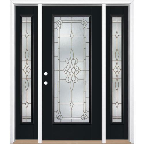 Masonite Stately Full Lite Decorative Glass Right Hand Inswing