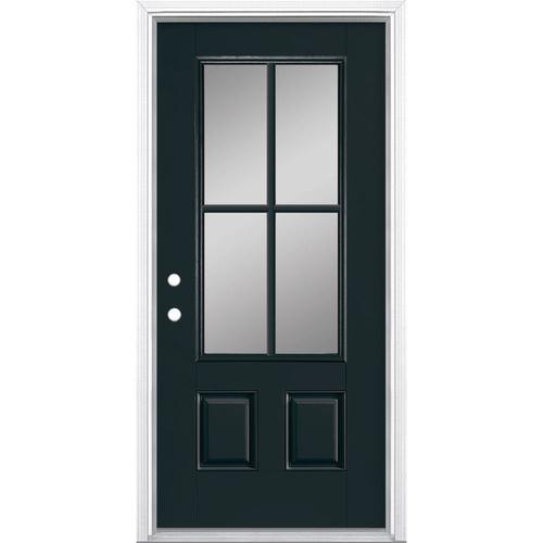 Masonite 36in x 80in 3/4 Lite Simulated Divided Light RightHand