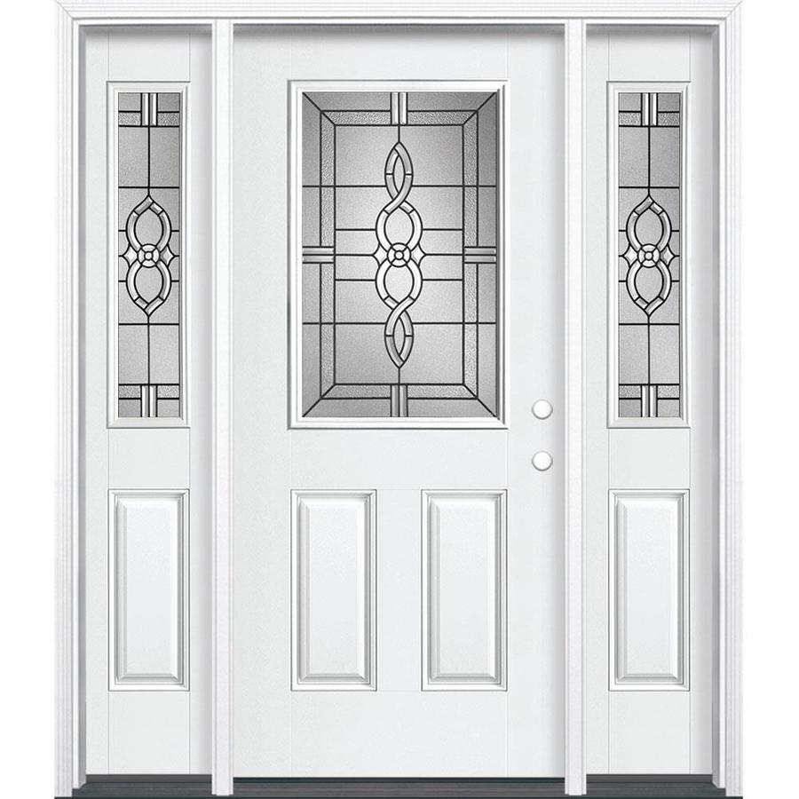 Masonite Calista Half Lite Decorative Glass Left Hand Inswing