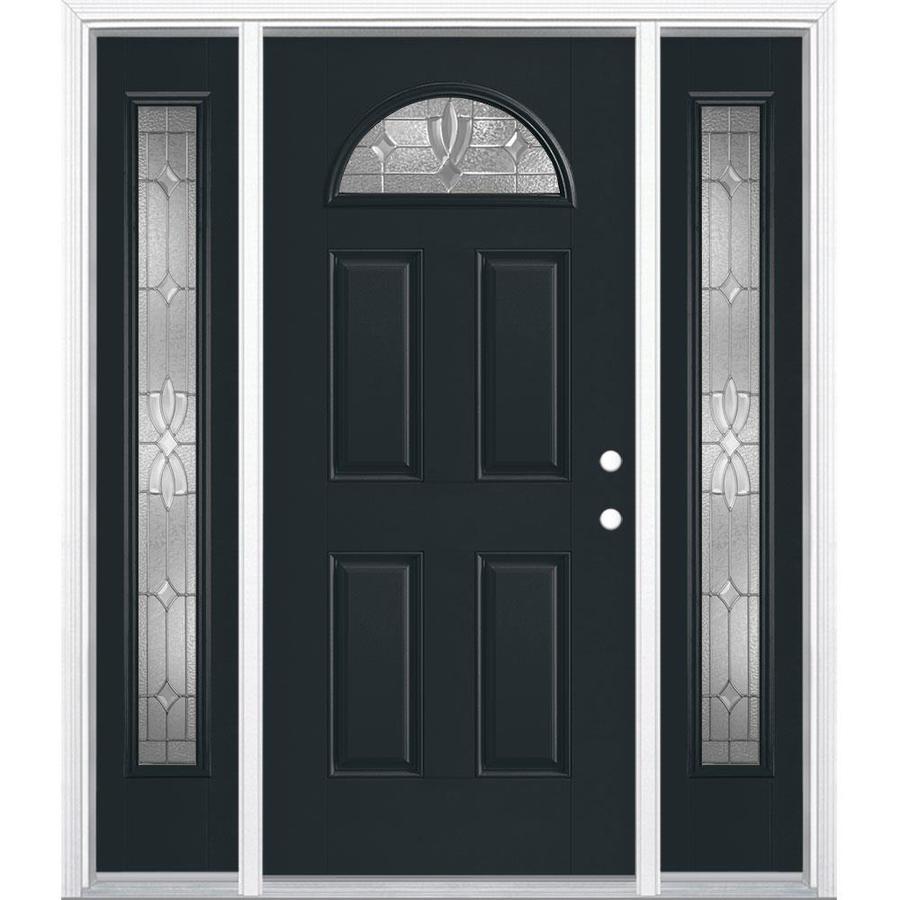 Masonite Laurel 1 4 Lite Decorative Glass Left Hand Inswing