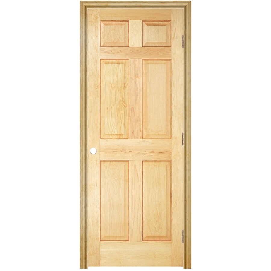 Masonite Classics 6 Panel Pine Single Prehung Interior Door