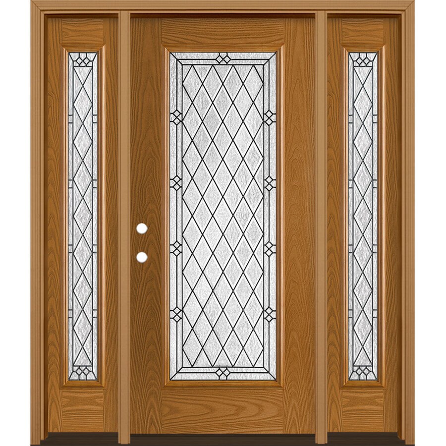 Masonite Alston 64in x 80in Fiberglass Full Lite RightHand Inswing