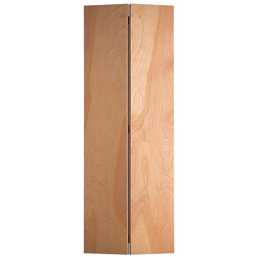 Masonite Bifold and Closet Doors 36in x 80in Flush Unfinished Birch