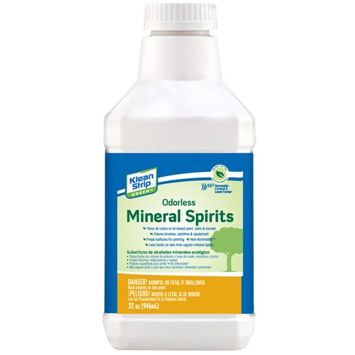 Klean Strip 32 Fl Oz Slow To Dissolve Odorless Mineral Spirits At Dissolve Odorless Mineral Spirits