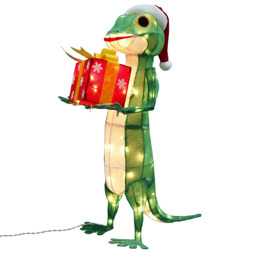Holiday Living W12H0938 30-in 70-Light Christmas Gecko